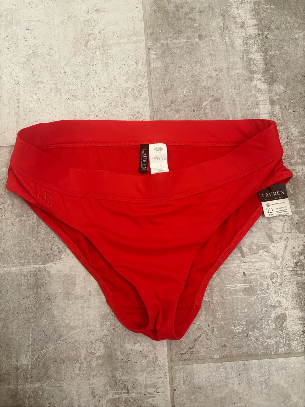 Ralph Lauren Red Bikini Briefs
